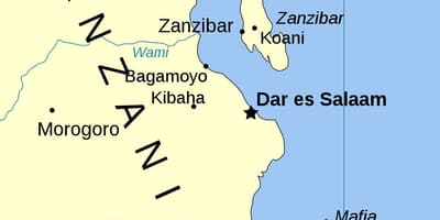 Tanzania øyene kart