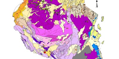 Kart over tanzania geologiske